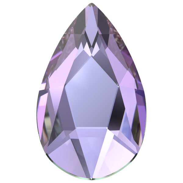 Dreamtime Crystal DC 2303 Pear Shaped Flat Back Crystal Vitrail Light 8x5mm