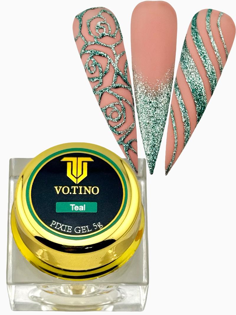 Tino Vo Pixie Gel, Non-Cleanse, Teal