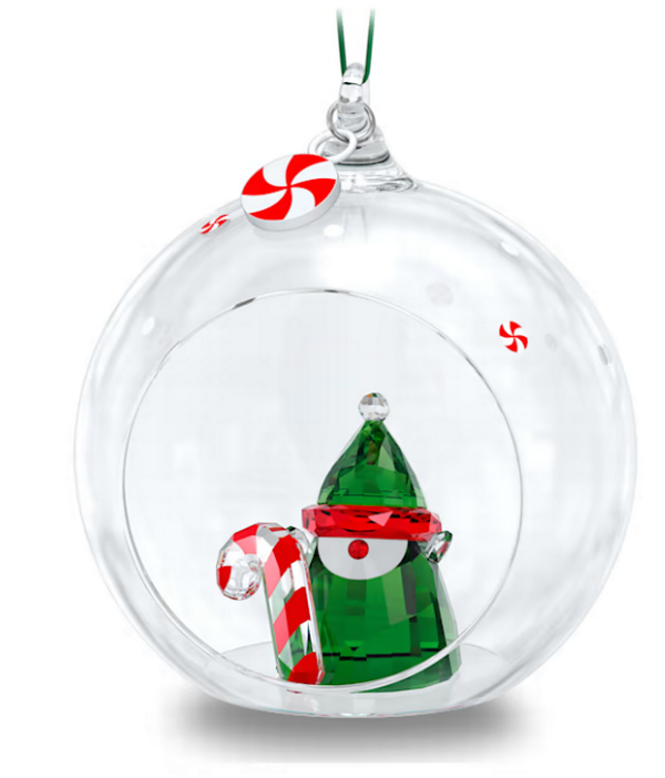 Swarovski Collections Holiday Cheers Santa&rsquo;s Elf Ball Ornament