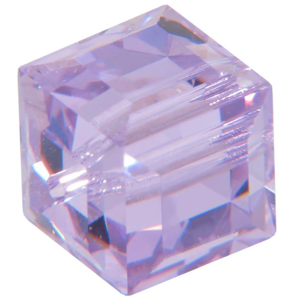 Dreamtime Crystal DC 5601 Cube Beads 8mm Violet