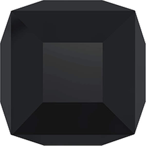 Dreamtime Crystal DC 5601 Cube Bead Jet 6mm