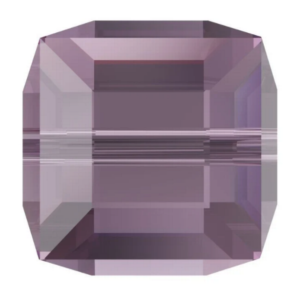 Dreamtime Crystal DC 5601 Cube Bead Iris 6mm