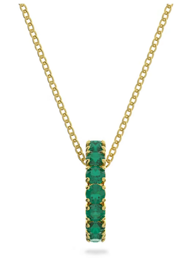 Swarovski Collections Exalta pendantGreen, Gold-tone plated