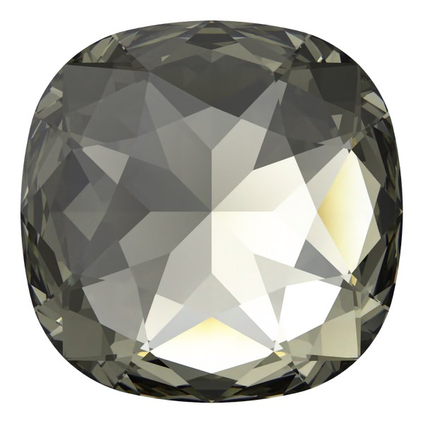 Dreamtime Crystal DC 4487 Large Cushion Cut Square Fancy Stone 27mm Black Diamond