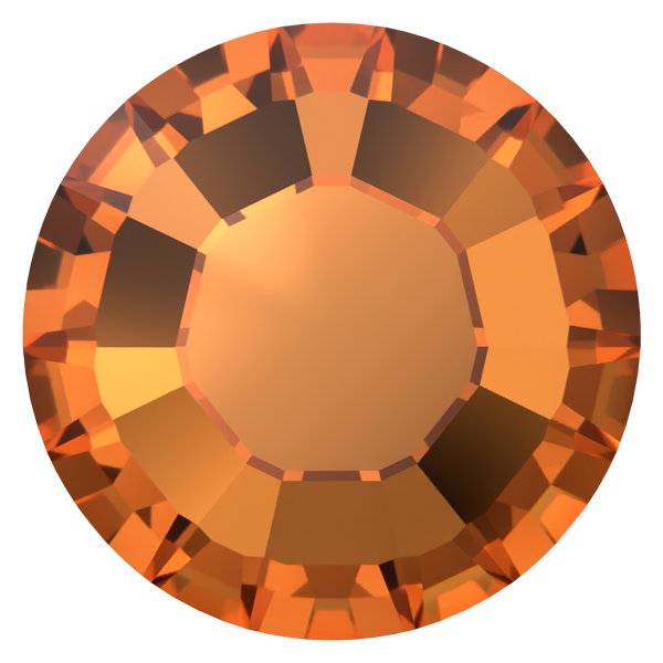 Dreamtime Crystal DC 2038 Hotfix Rhinestone Recreated Dark Orange SS6