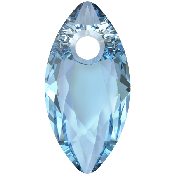 Dreamtime Crystal DC 6437 Marquise Cut Pendant Aqua 9mm