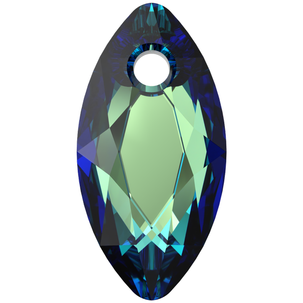 Dreamtime Crystal DC 6437 Marquise Cut Pendant Crystal Bermuda Blue P 11.5 mm