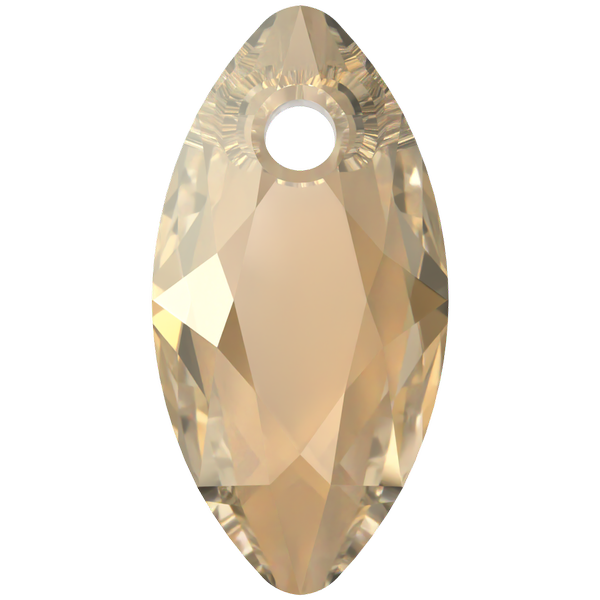 Dreamtime Crystal DC 6437 Marquise Cut Pendant Crystal Golden Shadow 11.5 mm