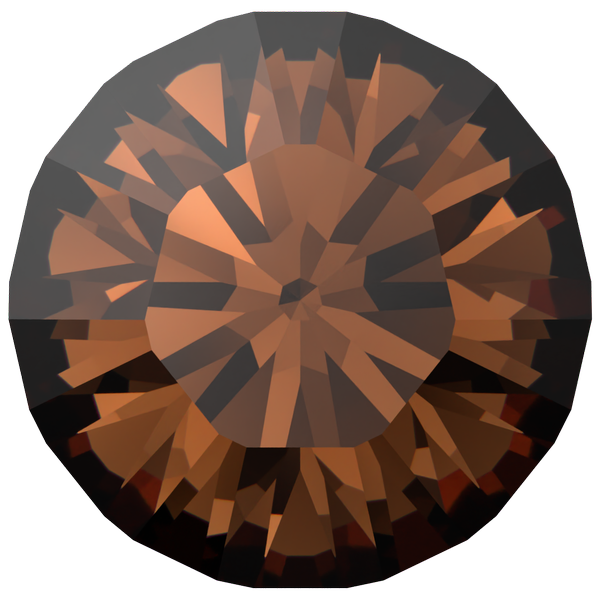 Dreamtime Crystal 1028 Chaton Reinvented Smoked Topaz PP09