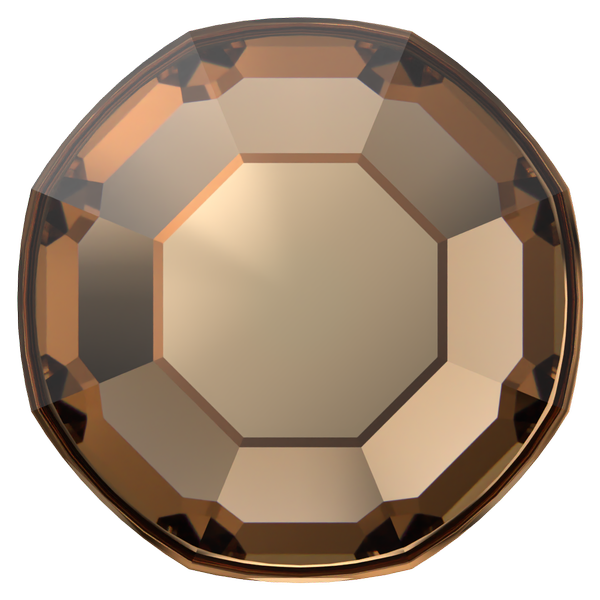 Dreamtime Crystal DC 2000 Flat Back Rhinestone Flat Back Reinvented Light Smoked Topaz SS3