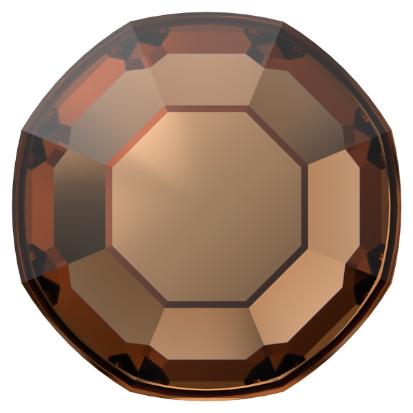 Dreamtime Crystal DC 2000 Flat Back Rhinestone Flat Back Reinvented Smoked Topaz SS3