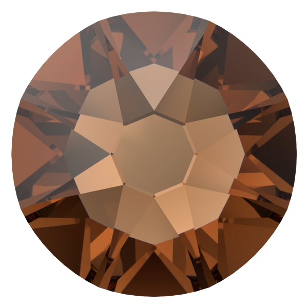 Dreamtime Crystal DC 2088 Flat Back Rhinestone Reinvented Smoked Topaz SS16