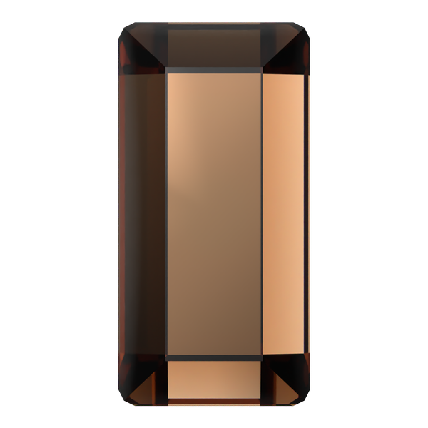Dreamtime Crystal DC 2510 Baguette Reinvented Smoked Topaz 3.7x1.9mm