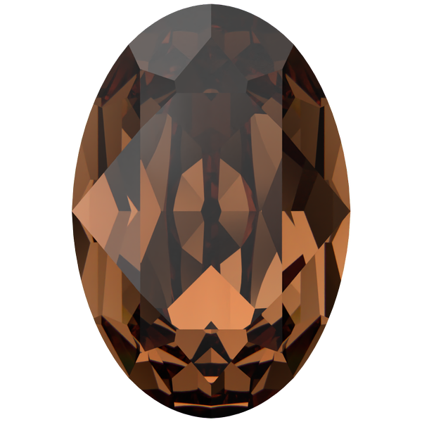 Dreamtime Crystal DC 4120 Oval Fancy Stone Reinvented Smoked Topaz 6x4mm