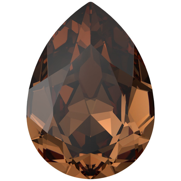 Dreamtime Crystal DC 4320 Pear Shaped Fancy Stone Reinvented Smoked Topaz 8x6mm