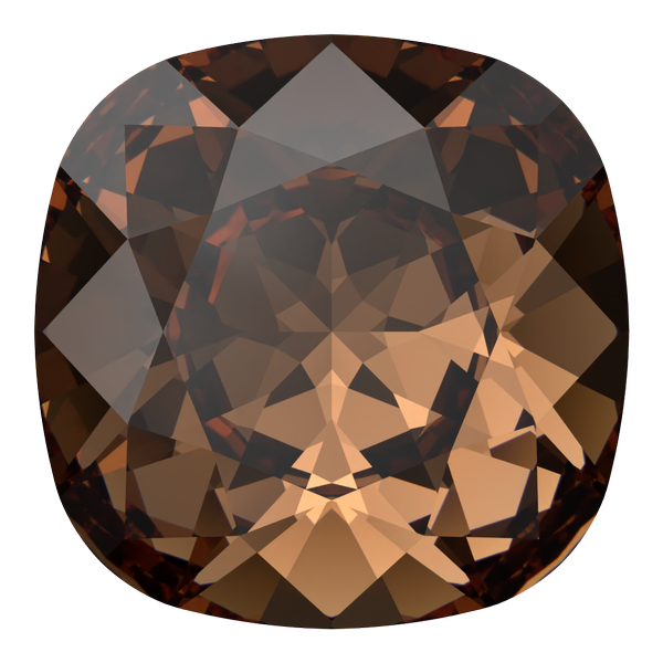 Dreamtime Crystal DC 4470 Cushion Cut Square Fancy Stone Reinvented Smoked Topaz 10mm
