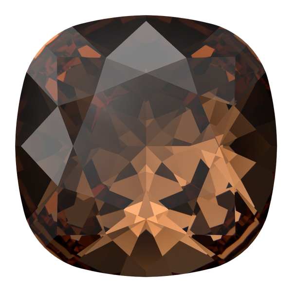 Dreamtime Crystal DC 4470 Cushion Cut Square Fancy Stone Reinvented Smoked Topaz 12mm