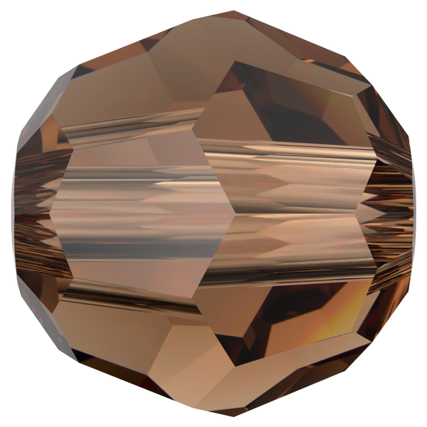 Dreamtime Crystal DC 5000 Round Bead Reinvented Smoked Topaz 6mm