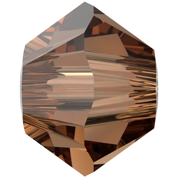 Dreamtime Crystal DC 5328 Bicone Bead Reinvented Smoked Topaz 3mm
