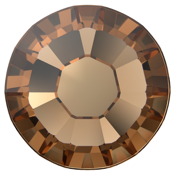 Dreamtime Crystal DC 2038 Hotfix Rhinestone Reinvented Light Smoked Topaz SS10