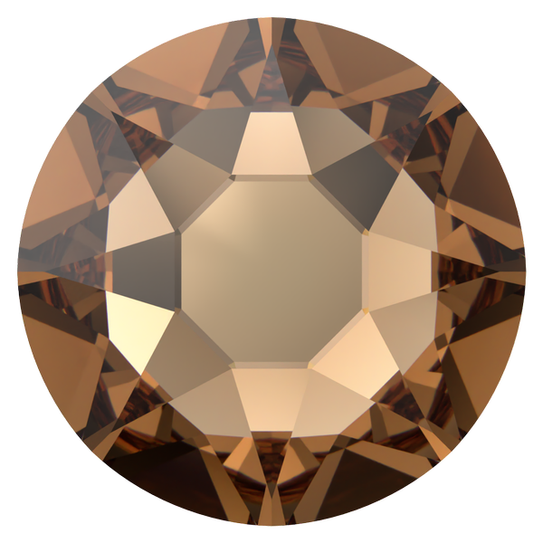 Dreamtime Crystal DC 2078 Hotfix Rhinestone Reinvented Light Smoked Topaz SS12