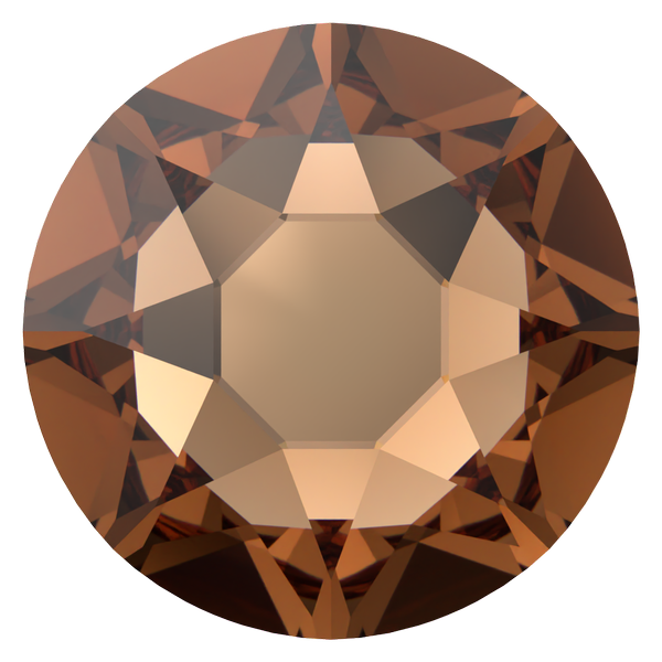 Dreamtime Crystal DC 2078 Hotfix Rhinestone Reinvented Smoked Topaz SS16