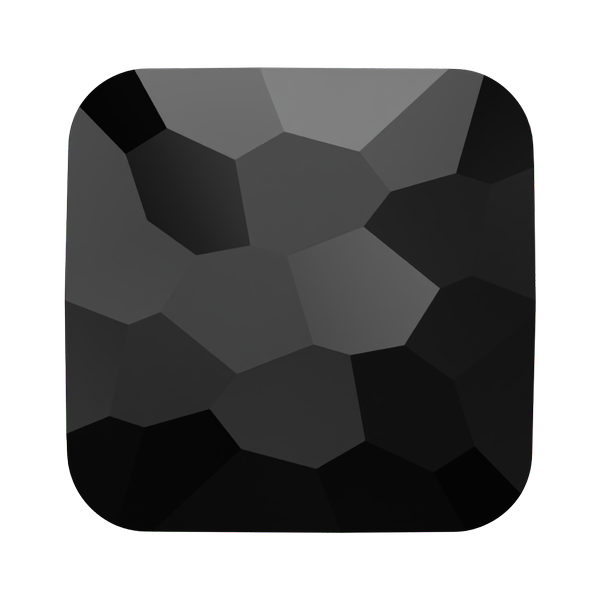 Dreamtime Crystal DC 5035 Thin Square Bead Jet 8mm