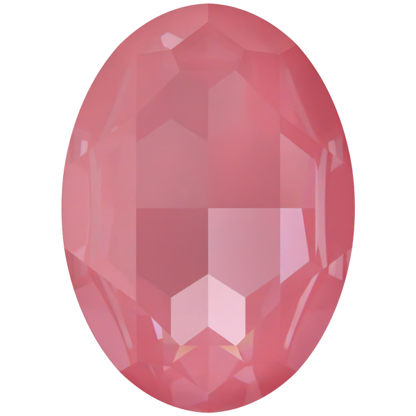 Dreamtime Crystal DC 4127 Large Oval Fancy Stone Crystal Dahlia Ignite 30x22mm