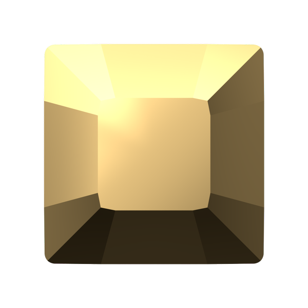 Dreamtime Crystal DC 4428 Square Fancy Stone Crystal Aurum 4mm