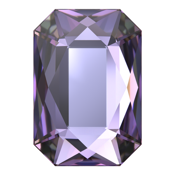 Dreamtime Crystal DC 2602 Emerald Cut Flatback Crystal Vitrail Light 14x10.5mm