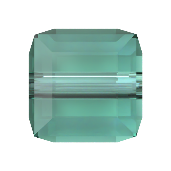 Dreamtime Crystal DC 5601 Cube Beads 4mm ReInvented Caribbean Green