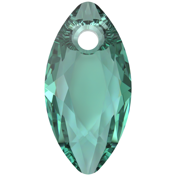 Dreamtime Crystal DC 6437 Marquise Cut Pendant ReInvented Caribbean Green 11.5 mm