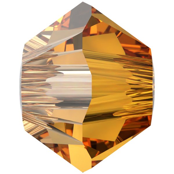 Dreamtime Crystal DC 5328 Bicone Bead Dark Orange 5mm