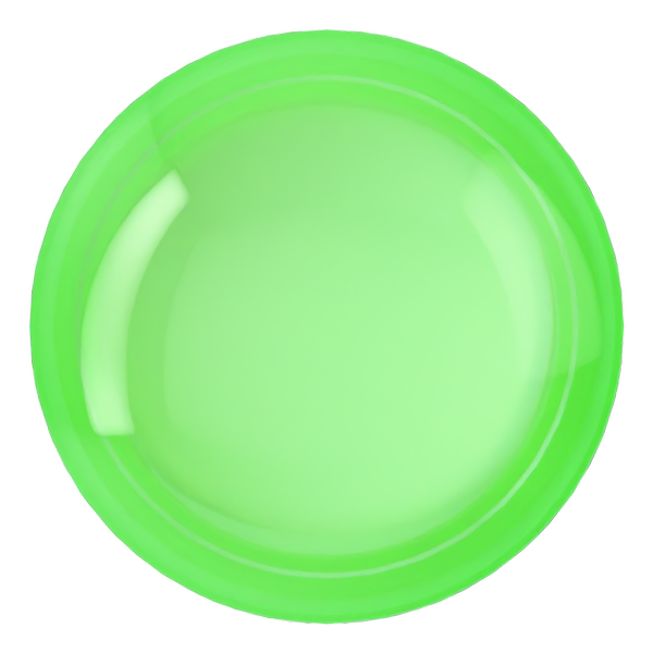 Dreamtime Crystal DC 2080 Flat Back Pearl Cabochon Crystal Electric Green Ignite SS10