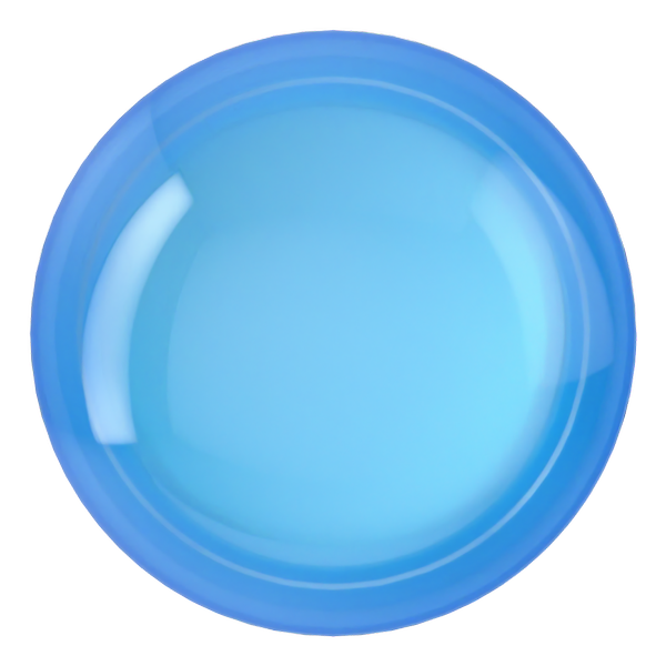 Dreamtime Crystal DC 2080 Flat Back Pearl Cabochon Crystal Electric Blue Ignite SS16