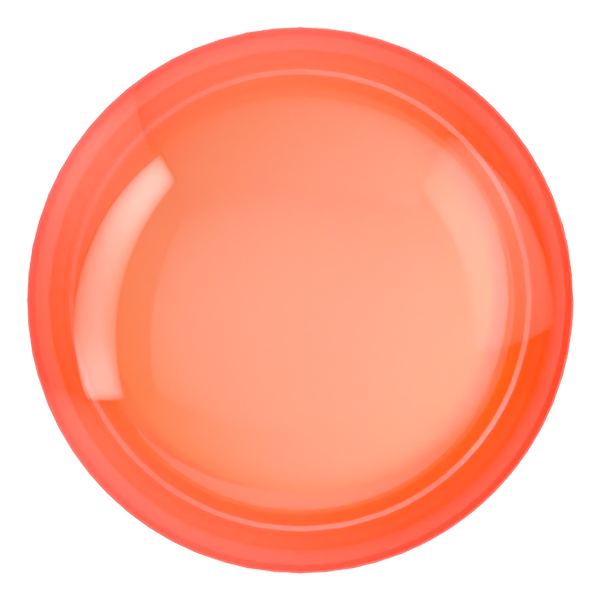 Dreamtime Crystal DC 2080 Flat Back Pearl Cabochon Crystal Electric Orange Ignite SS16