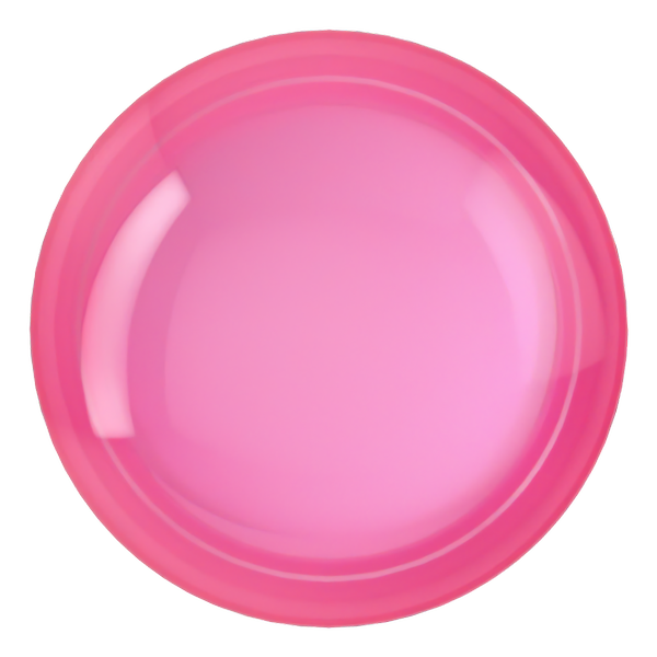 Dreamtime Crystal DC 2080 Flat Back Pearl Cabochon Crystal Electric Pink Ignite SS16