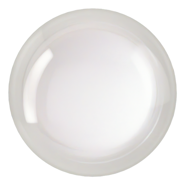 Dreamtime Crystal DC 2080 Flat Back Pearl Cabochon Crystal Electric White Ignite SS16