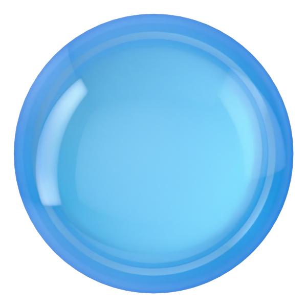 Dreamtime Crystal DC 2080 Flat Back Pearl Cabochon Crystal Electric Blue Ignite SS20