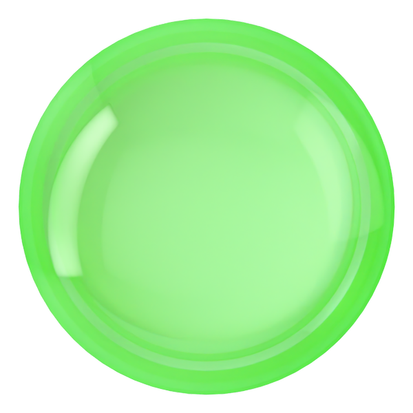 Dreamtime Crystal DC 2080 Flat Back Pearl Cabochon Crystal Electric Green Ignite SS20