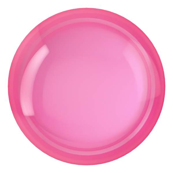 Dreamtime Crystal DC 2080 Flat Back Pearl Cabochon Crystal Electric Pink Ignite SS20