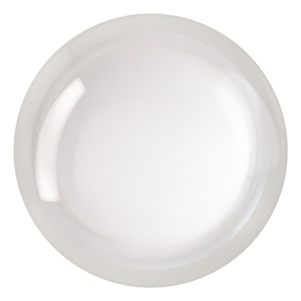 Dreamtime Crystal DC 2080 Flat Back Pearl Cabochon Crystal Electric White Ignite SS20