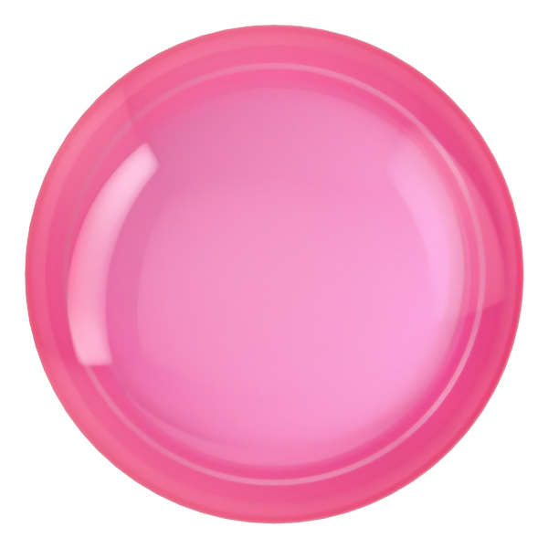 Dreamtime Crystal DC 2080 Flat Back Pearl Cabochon Crystal Electric Pink Ignite SS34