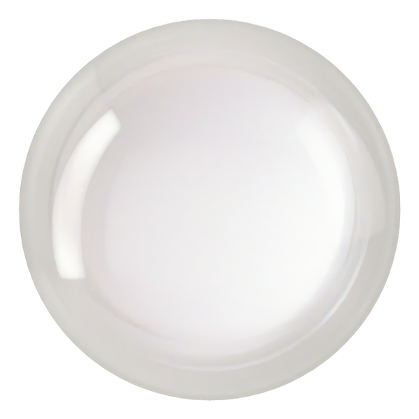 Dreamtime Crystal DC 2080 Flat Back Pearl Cabochon Crystal Electric White Ignite SS34