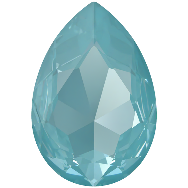 Dreamtime Crystal DC 4327 Large Pear Shaped Fancy Stone Crystal Paradise Blue Lux 30x20mm