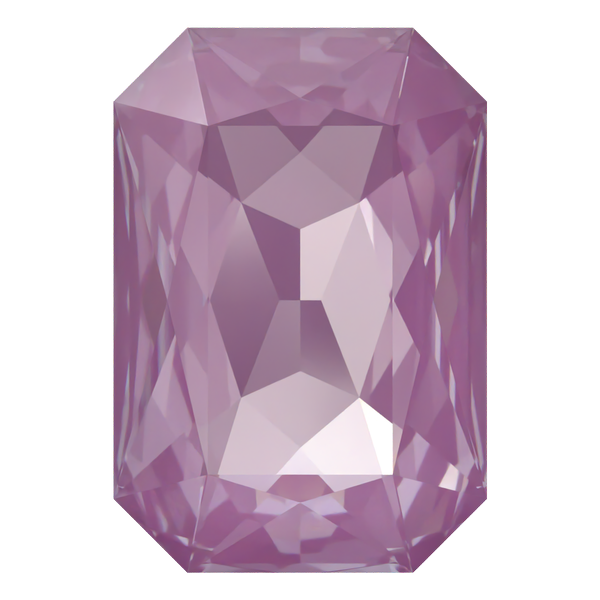Dreamtime Crystal DC 4627 Large Rectangle Octagon Fancy Stone Crystal Paradise Purple Lux 27x18.5mm