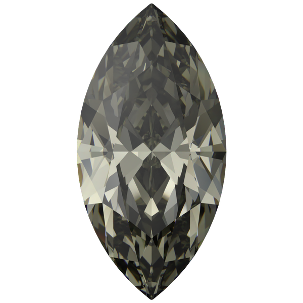 Dreamtime Crystal DC 4210 Marquise Fancy Stone Black Diamond 10x5mm