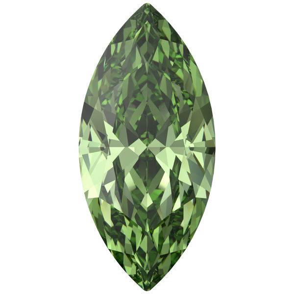 Dreamtime Crystal DC 4210 Marquise Fancy Stone Reinvented Peridot 15x7mm