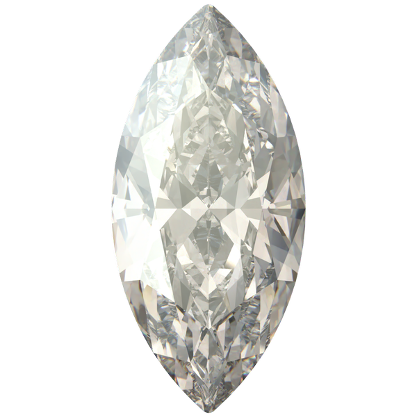 Dreamtime Crystal DC 4210 Marquise Fancy Stone Crystal Silver Shade 15x7mm