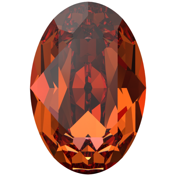 Swarovski 4120 Oval Fancy Stone Persian Red 6x4mm